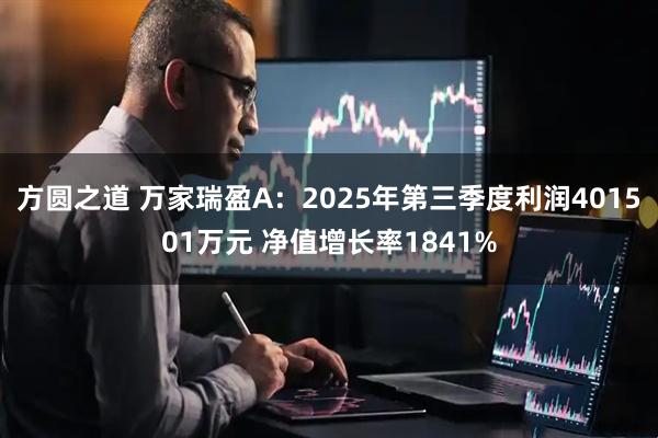 方圆之道 万家瑞盈A：2025年第三季度利润401501万元 净值增长率1841%